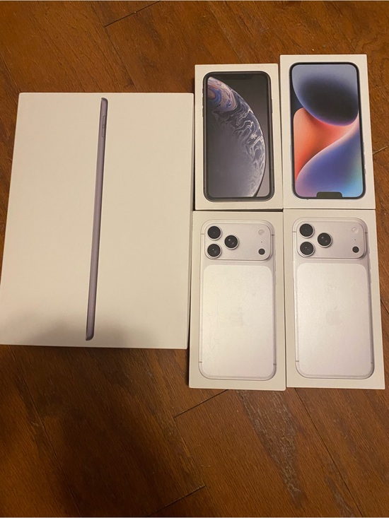 Apple Other - Apple iPhone & iPad Empty Boxes Lot of 5